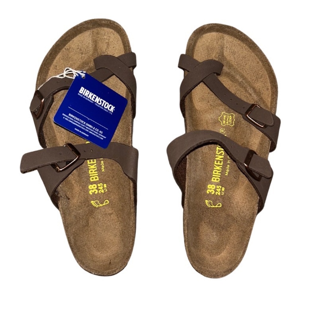 NWT Birkenstock Mayari. Size 38 EU / 7.5 US. Color: Mocca.